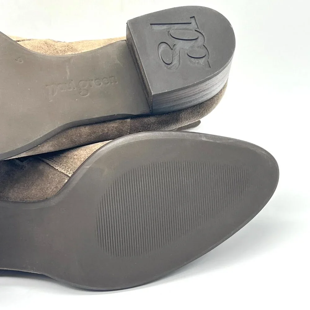 Paul Green Womens Size 8.5 US 6 UK Faye Brown‎ Suede Leather Ankle Boots Shoes
